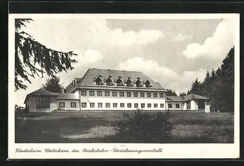 AK Westerham, Kinderheim der Reichsbahn-Versicherungsanstalt