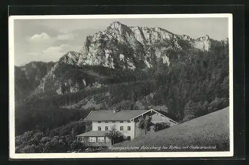 AK Rottau, Alpengaststätte Adersberg
