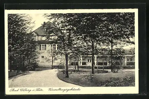 AK Bad Colberg i. Thür., das Verwaltungsgebäude