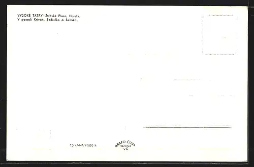 AK Vysoké Tatry, Strbske Pleso, Hotely