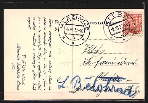 AK Nitra, Misijny dom Matky Bozej