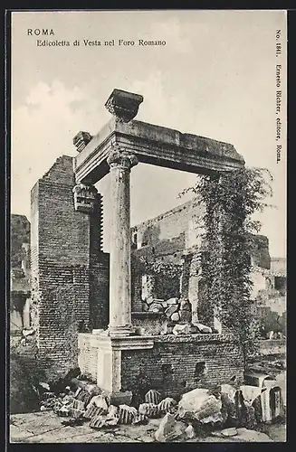 AK Roma, Foro Romano, Edicoletta di Vesta