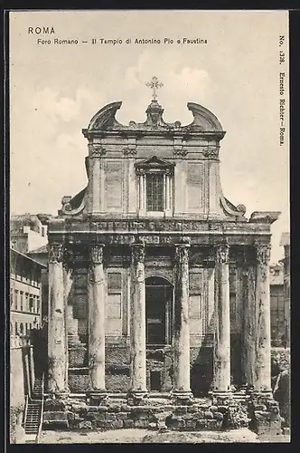 AK Roma, Foro Romano, Il Tempio di Antonio Pio e Faustina