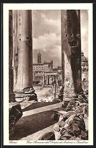 AK Roma, Foro Romano, Tempio di Antonio e Faustina