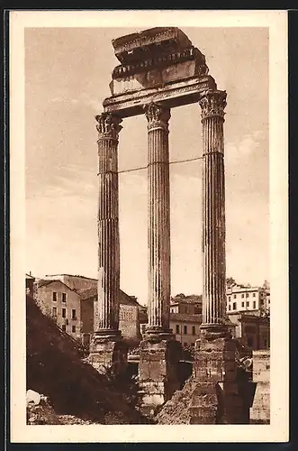 AK Roma, Foro Romano, Tempio di Castore e Polluce