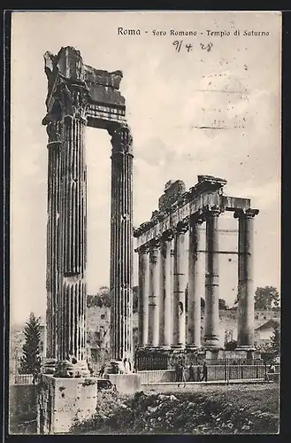 AK Roma, Foro Romano, Tempio di Saturno