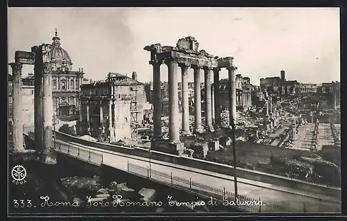 AK Roma, Foro Romano, Tempio di Saturno