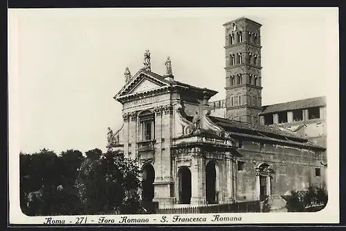 AK Roma, Foro Romano, S. Francesca Romana