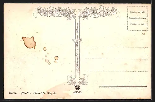 AK Rom, Ponte e Castel Sant`Angelo