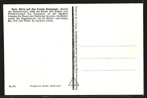 AK Rom, Foro Romano, Tempio di Saturno
