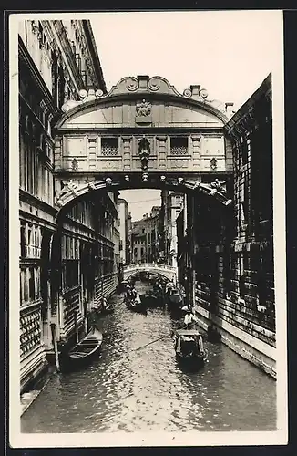 AK Venezia, Palazzo Ducale, Ponte dei Sospiri e Rio della Canonica