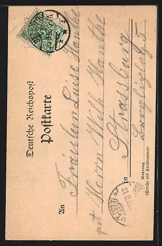 AK Blick auf das Hermannsdenkmal