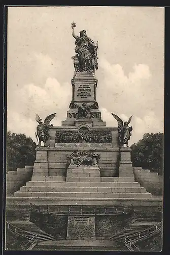 AK Das Nationaldenkmal auf dem Niederwald