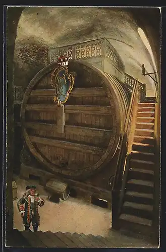 AK Das grosse Heidelberger Fass