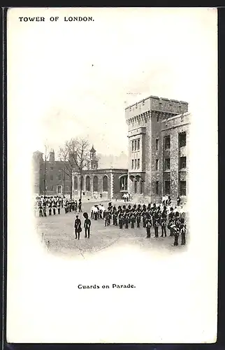 AK London, Tower of London, Guards on Parade