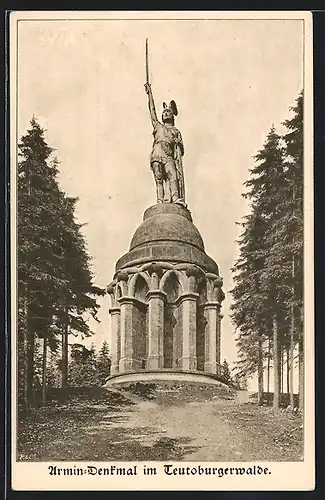 AK Armin-Denkmal im Teutoburger Wald