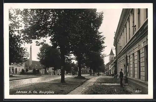 AK Schrems, Partie am Hauptplatz