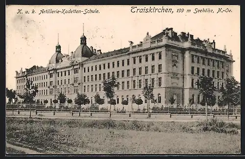 AK Traiskirchen, K.u.k. Artillerie Kadetten Schule