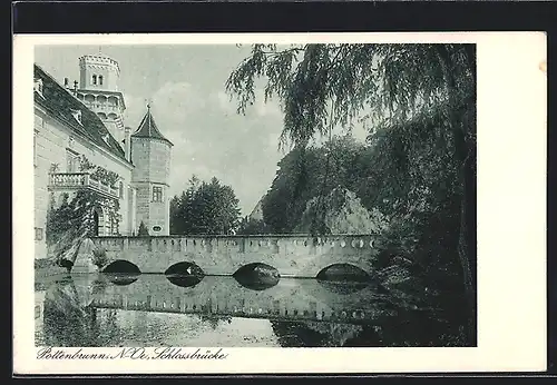 AK Pottenbrunn, Schlossbrücke