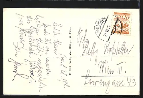 AK Pottenbrunn, Schlossbrücke