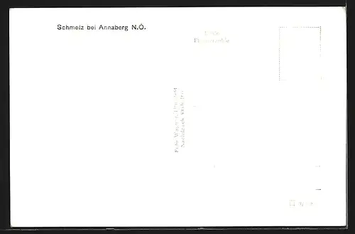 AK Annaberg, Schmelz, Totalansicht vom Berg aus