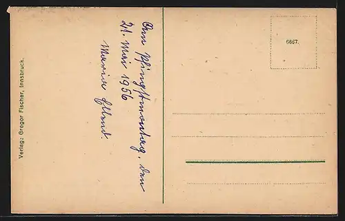 AK Maria Ellend, Kirchansicht, Auffindung des Gnadenbildes