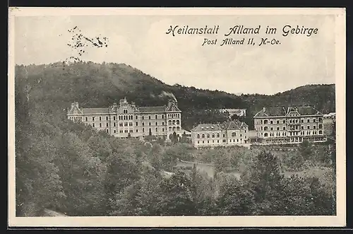 AK Alland, Heilanstalt Alland im Gebirge