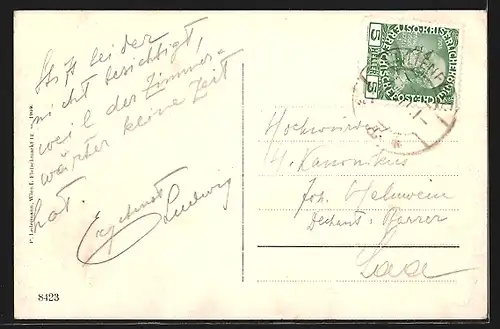 AK Lilienfeld, P. P. Cistercienser-Kloster