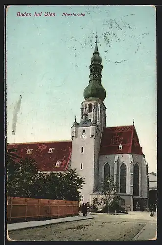 AK Baden bei Wien, An der Pfarrkirche