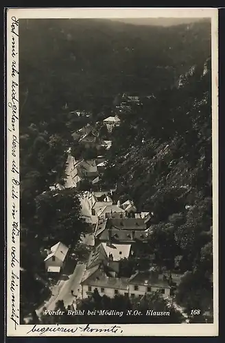 AK Mödling, Vorderbrühl mit Klausen