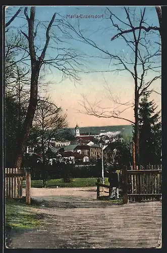 AK Maria-Enzersdorf, Ortsansicht bei Tag