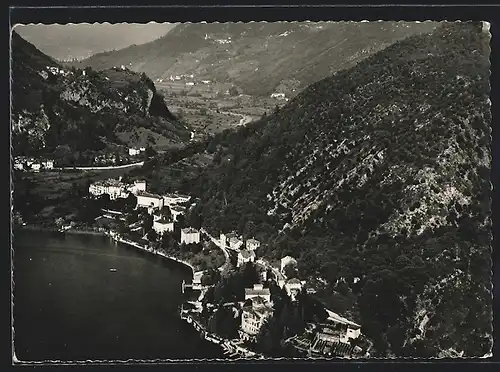 AK Figino, Ortsansicht aus der Vogelschau