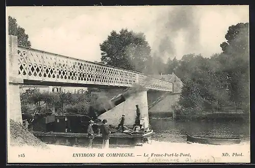 AK Compiègne, Le Franc-Port-le-Pont
