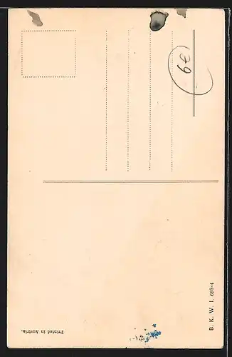 AK Soldat in Uniform mit Pickelhaube