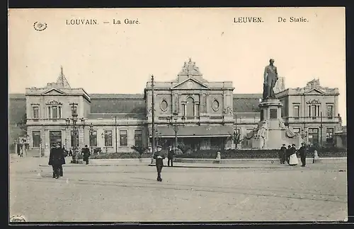 AK Louvain, La Gare