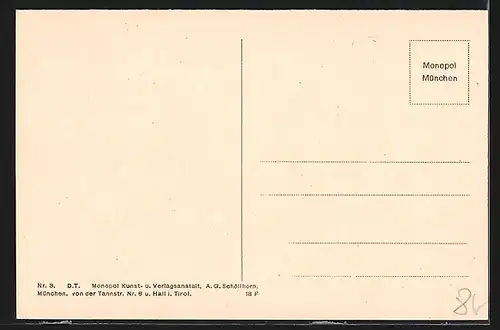 AK Seefeld, Ortsansicht mit Wetterstein