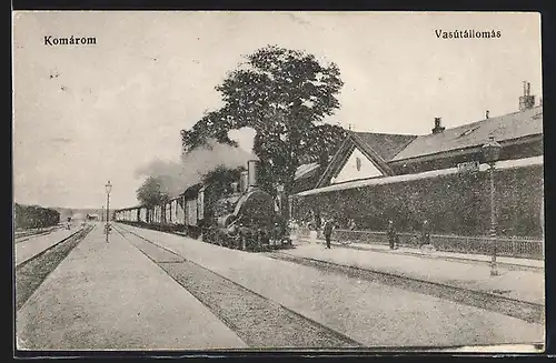 AK Komárom, Vasútállomás