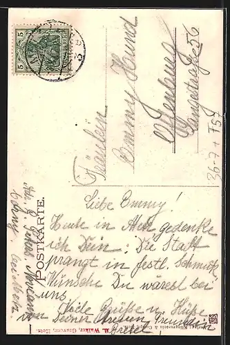 AK Metz, Eucharistischer Kongress 1907, Kathedrale