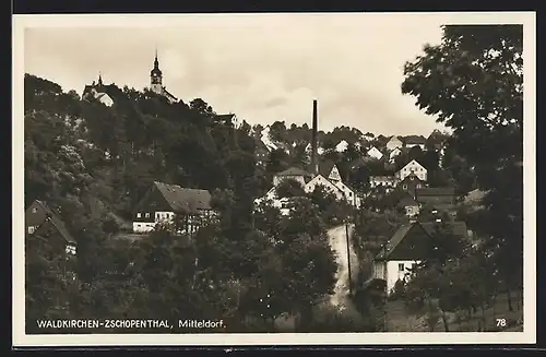 AK Waldkirchen, Partie im Mitteldorf