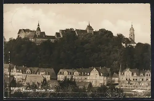 AK Nossen, Schloss, Totalansicht