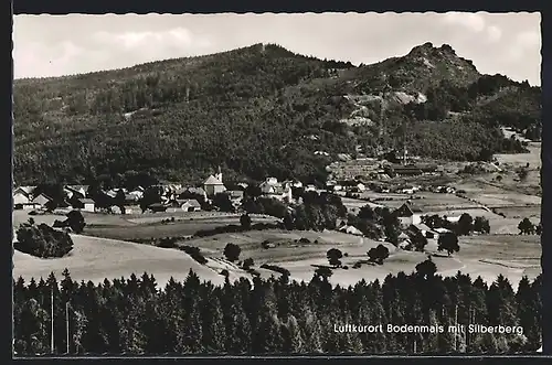 AK Bodenmais /Bayer. Wald, Teilansicht mit Silberberg