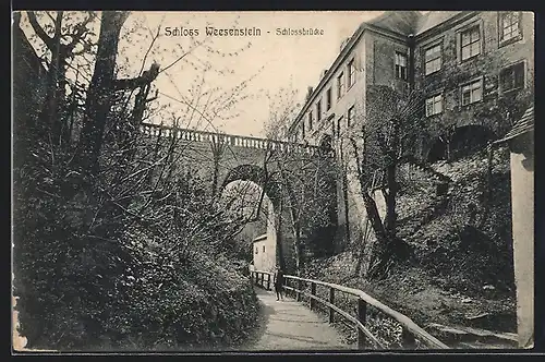 AK Weesenstein, Schlossbrücke