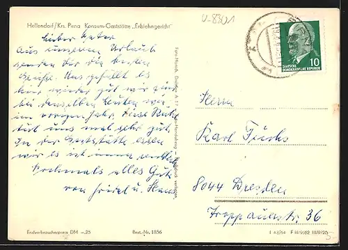 AK Hellendorf, Konsum-Gaststätte Erblehngericht