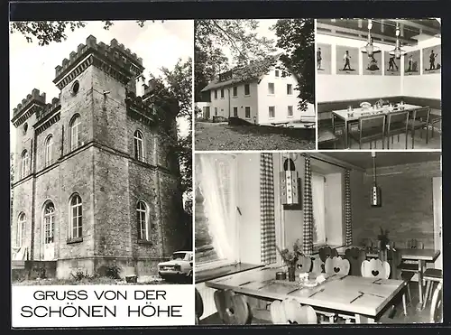 AK Porschendorf /Sebnitz, Berggaststätte und Ferienheim Schöne Höhe