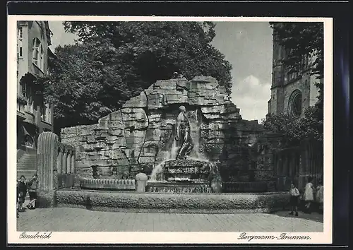AK Osnabrück, Kinder am Bergmannbrunnen