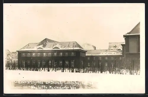 AK Berlin-Neukölln, Erweiterungsbau der Brandenbg. Landesfrauenklinik, Mariendorfer Weg