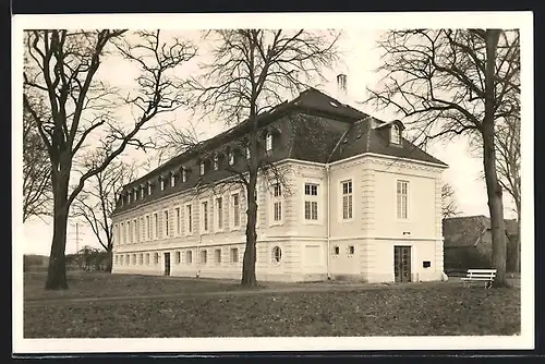 AK Karlsruhe a. Rh., Bauernführerschule im Schloss Scheibenhardt