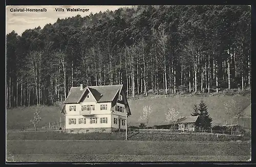 AK Herrenalb, Villa Weissinger im Gaistal