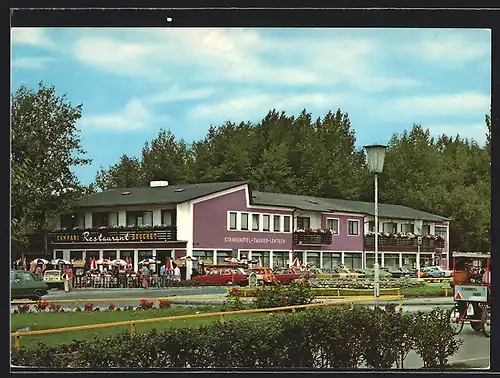 AK Podersdorf am Neusiedlersee, das Strandhotel Tauber-Lentsch
