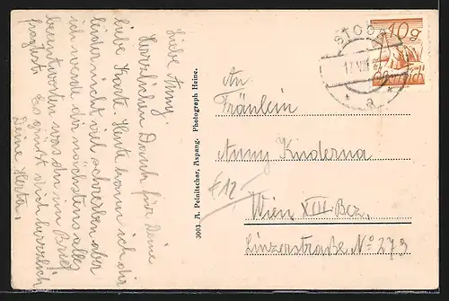 AK Landsee im Burgenland, unter der Schlossruine